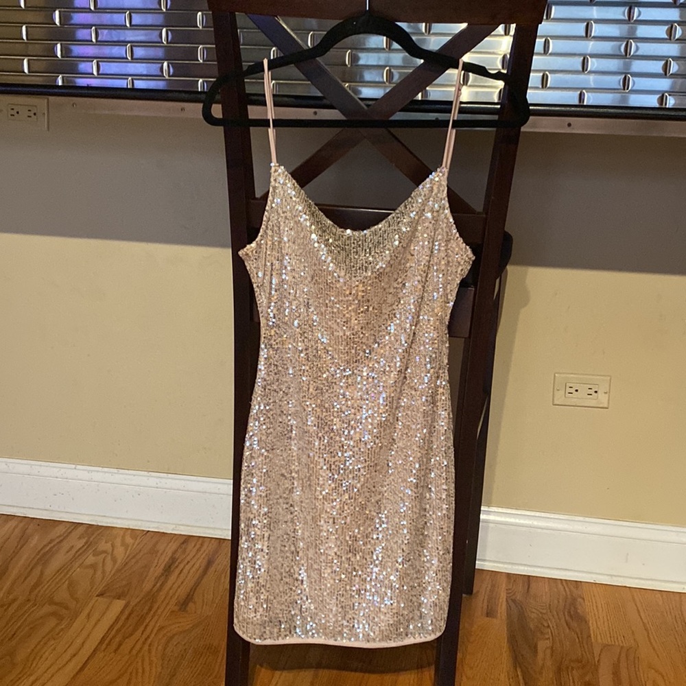 Cotton Candy LA mini strappy dress